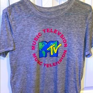 Gray MTV shirt